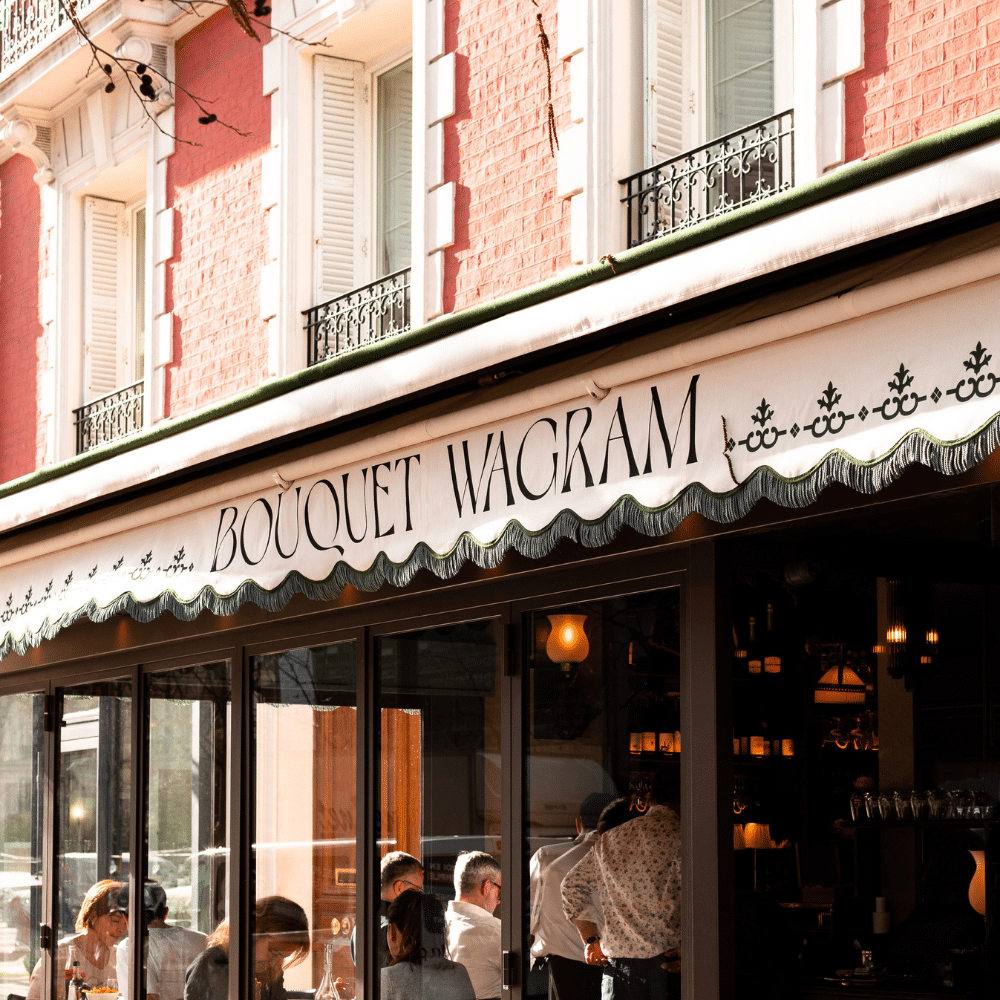 Façade Paris 17 – Le Bouquet Wagram | Bar, Café & Restaurant