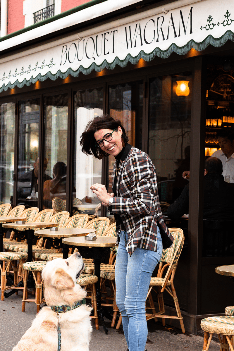 client au Bouquet Wagram paris17